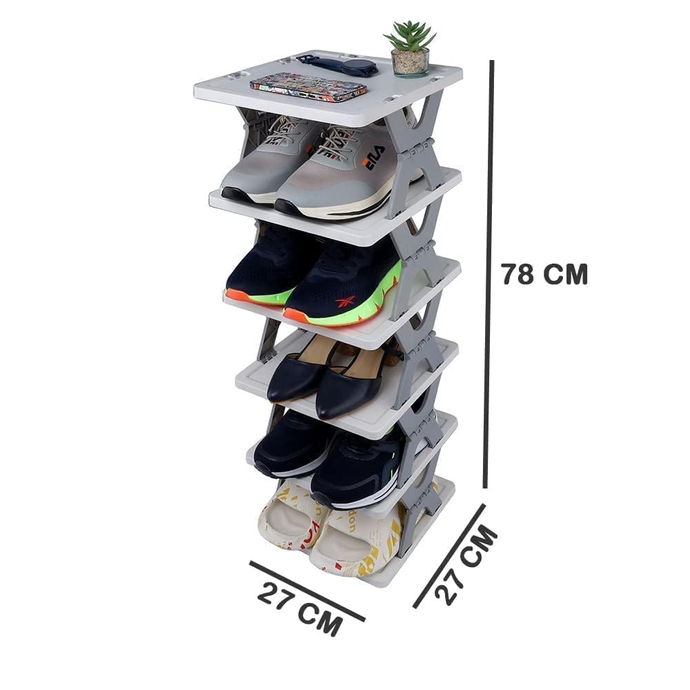 Stackable Shoe Rack 6-Layer