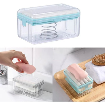 Soap Dispensor 2-in-1 Soap Holder & Dispenser