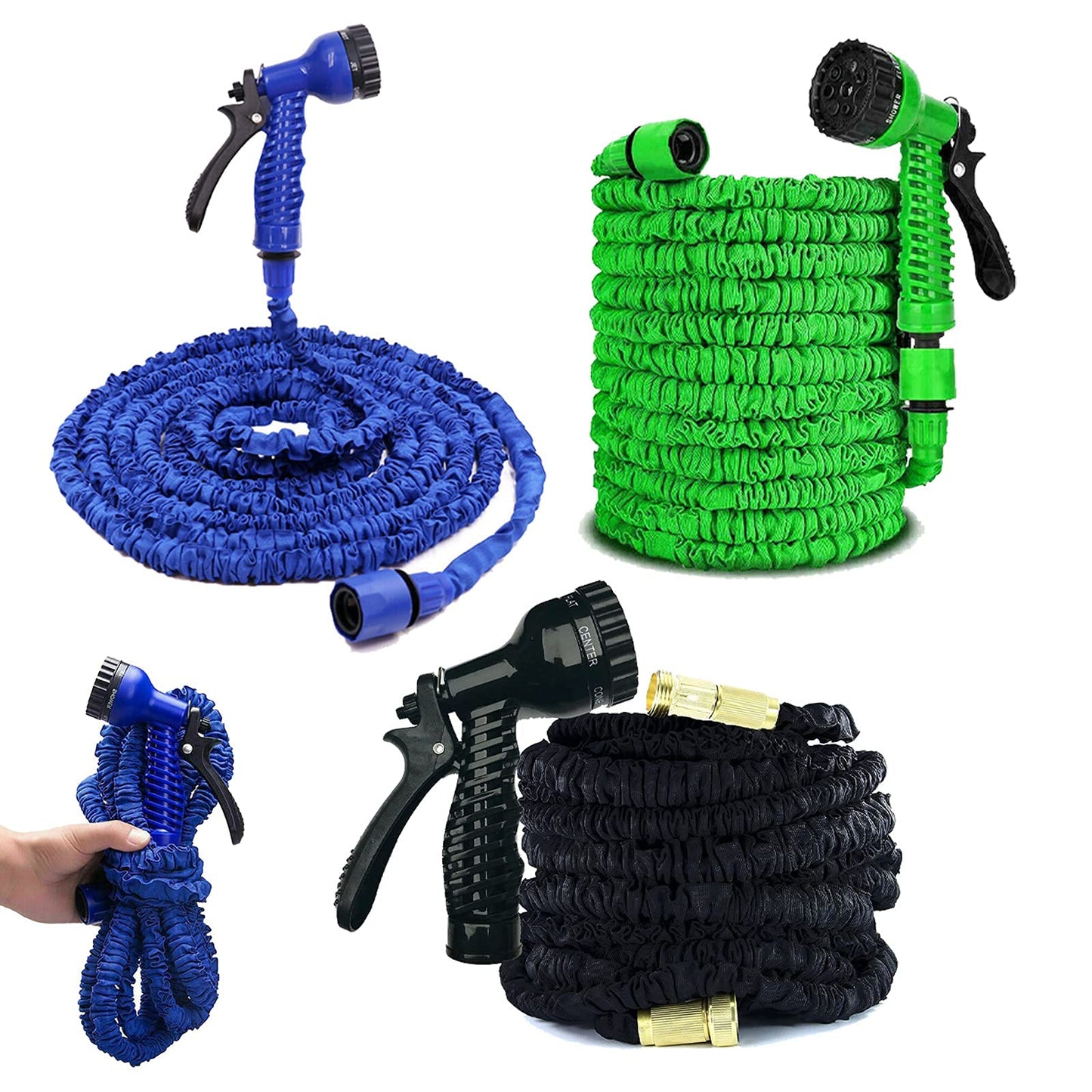 Expandable Hose Pipe With Spray Gun (15 Meter)