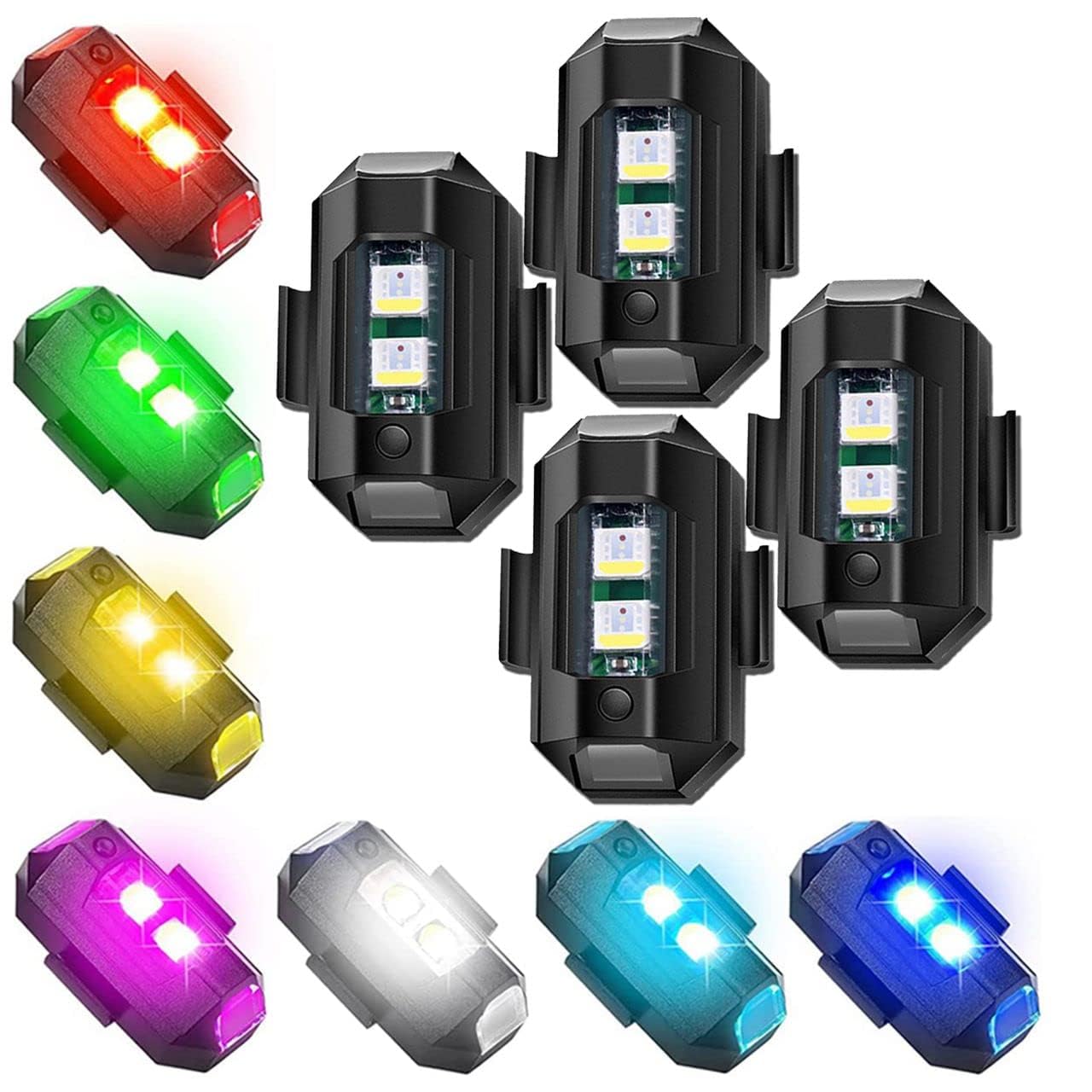 Premium Portable LED Light For Cars & Bikes (Pack of 3)