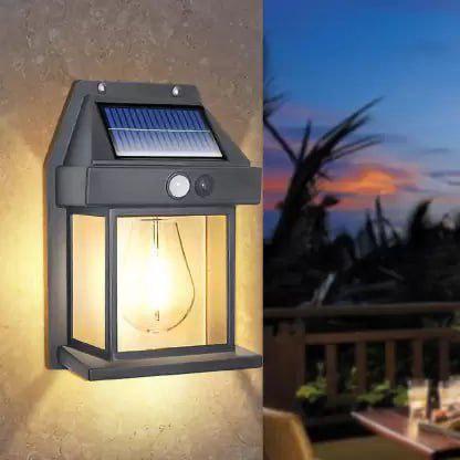 Solar Bulb Wall Light Motion Sensor Light