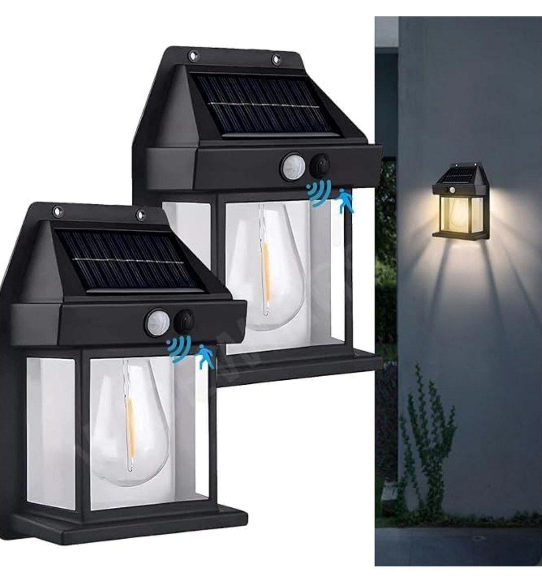 Solar Bulb Wall Light Motion Sensor Light